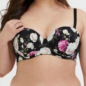 Torrid Bombshell Everyday Push Up Bra Size 46D